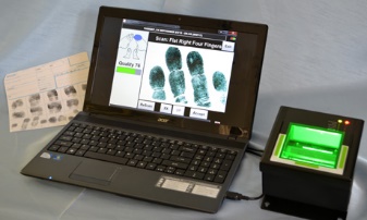 LS/Lite™ Civilian Digital Livescan Fingerprinting System