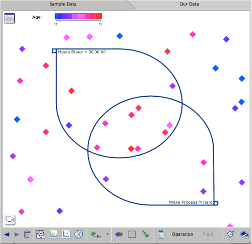 Venn Diagram View of a Data Set