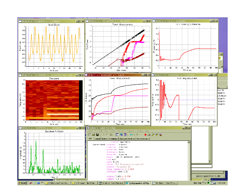 SigLab simulates an incoming warhead intercepted by
the Exo-atmospheric Kill Vehicle